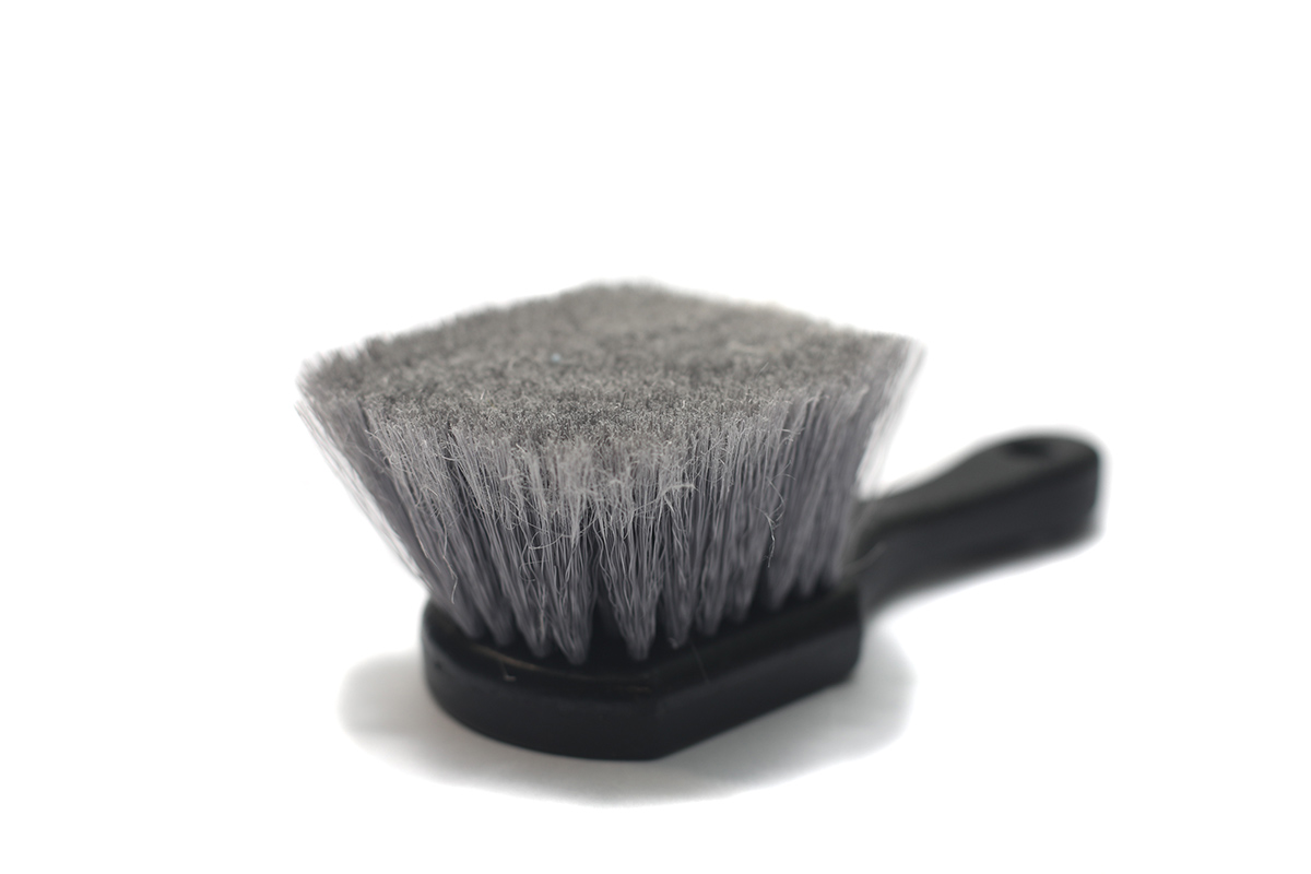 Boars Hair Detail Brush and Wheel Brush
